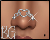 -BG- Heart Nose Chain 2