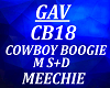 CB18 COWBOY BOOGIE M S+D