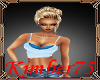 K* Blue Tank top