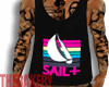 Pink Dolphin Sail Tank