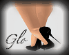 Glo*BlackGlitterPump