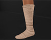 Tan Socks Tall 3 (F)