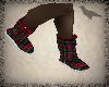 KID Plaid Xmas Boots
