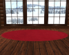 Mountain Cabin Rug Red