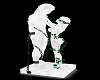 MARBLE LOVERS STATUE