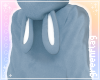 ♡ blue bun hoodie