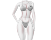 white CC bikini
