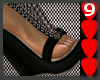J9~London Sandals Black