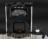 LG* Apt Fireplace Black