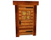 Log cabin door