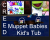 Muppet Babies Kid's Tub