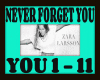 NEVER FORGET YOU