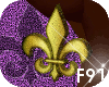 f. Fleur-d-Lis Ear Gold