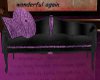 {B} Black/Purple Couch