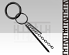 Ɀ Tri Earring R Blk