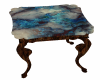 Marble Top End Table