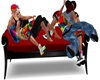 |L| Kissing couch Red 1