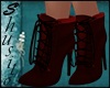 ".Street Boots."Red