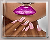 llY4ll Nails dragee pink