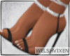 WV: Black Glam Heels