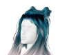 blu/wh/pk short hair