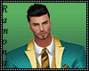 Royal Teal-Gold Suit