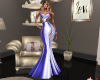 Irridescent Blue Gown