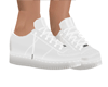 White Running Shoes