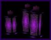 Purple G Candles