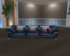 Blue Retro Couch