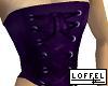 Violet Silky Corset