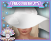 e White Beach Hat
