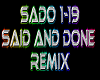 Said And Done remix