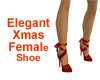 Elegant Xmas Female Shoe