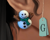 G. Snowman Earrings Gr.