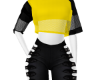Black / yellow outfit