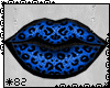 *82 Cheetah Kisses Blue