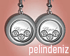 [P] Niss silver earrings