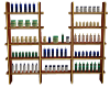 Salon Products Shelf