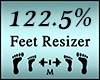 Foot Shoe Scaler 122.5%