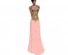 Pink And Gold Gown