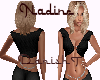 (DHT)Nadine Black top