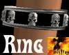 Evil Skull Spin Ring