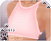 [Pets] Cami Top | Rose