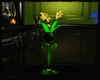 black green vase (w)