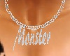 Monster necklace M
