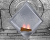 Silver Fireplace