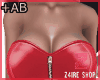 +AB Sexy Top Red
