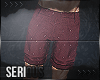 S:. Wine Pattern Shorts