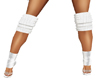 ~S~ white knee warmers